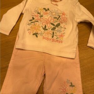 VintageGuess Kids matching Set - embroidered Floral